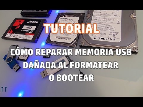 [Tutorial] Cómo reparar memoria USB dañada al formatear o bootear