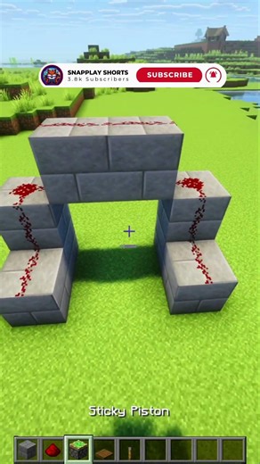 Minecraft Simple Gate💀 #Shorts #minecraft