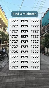 Spot 3 hidden mistakes among the 1727s! 🔍 | Guess the Error