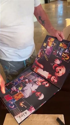 Sammy Hagar Unboxes Van Halen’s “Live: Right Here, Right Now”