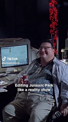 Dennis Nedry was born to play a reality show villain. #JurassicPark #JurassicWorld #Dinosaur #Dinosaurs #DinosaurTok