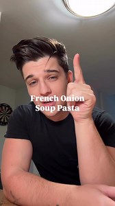 French onion soup pasta babbbby😮‍💨👌 #dinnerideas #pastarecipe | Sean O'Donnell