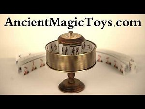 The Praxinoscope Pre-Cinema Optical Animation Toy