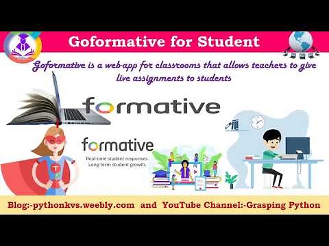Formative Tutorial - GoFormative | Introduction to Formative | How to use GoFormative for Student