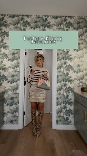 Pattern Mixing Handbook: Chapter 1 - have fun, dress loud, and take up space 👌❤️ | Just Classically Cassidy