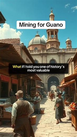 Mining for Guano On Peruvian islands, workers mined mountains of hardened bird droppings, risking suffocation for fertilizer with more than gold Odd Jobs of The Past Strange Facts in History Forgotten Jobs in History Bizarre Occupations Strange But True History Gross Jobs in History Dangerous Jobs Random Facts You Didn’t Know Historical Stories History Watch #oddjobs #historytok #childlabor #strangehistory #history