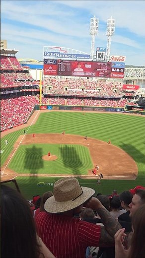 Great American Ballpark Atmosphere - Cincinnati Reds Stadium [ 4K 60fps ] #cincinnatireds