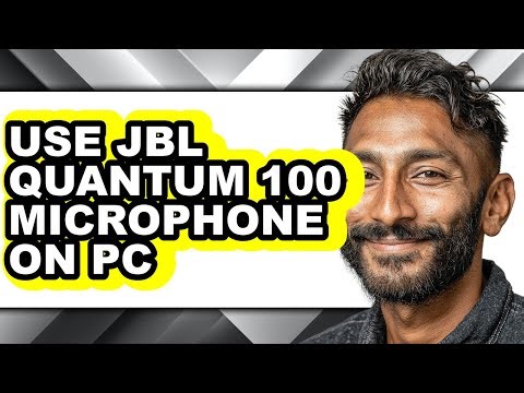 How to Use Jbl Quantum 100 Microphone on Pc - Easy Guide