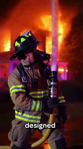 Inside a House Fire: How Firefighters Stop the Flames 🔥#firesafety #health