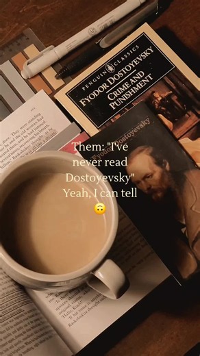 It's life changing 🖤 - - - #Dostoyevsky #fyodordostoevsky #russianliterature #classicliterature #darkacademia Crime and Punishment by Fyodor Dostoevsky , Russian lit, the brothers karamazov, notes from underground,