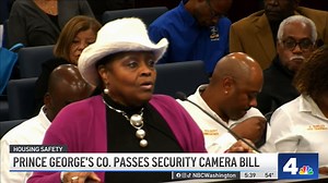 Here's what to know about a bill requiring apartments with more than 100 units and senior housing residences to install 24-hour cameras around buildings. | NBC Washington