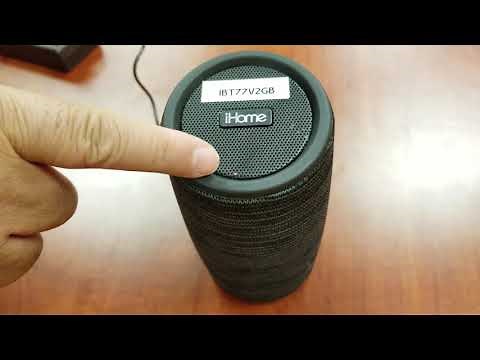 iHome iBT77 & iBT77V2 Charging Video