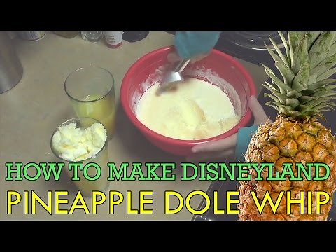 How To Make Disneyland Pineapple Dole Whip