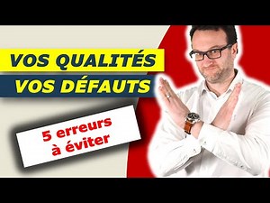 What are your FAULTS and QUALITIES - 5 MISTAKES to avoid! ❌