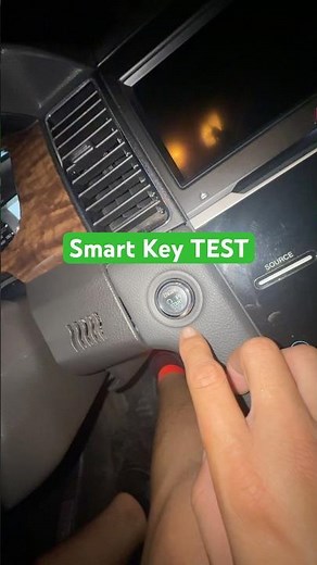 ✅ Ford Taurus Smart Key – Post-Programming Test (Step-by-Step)