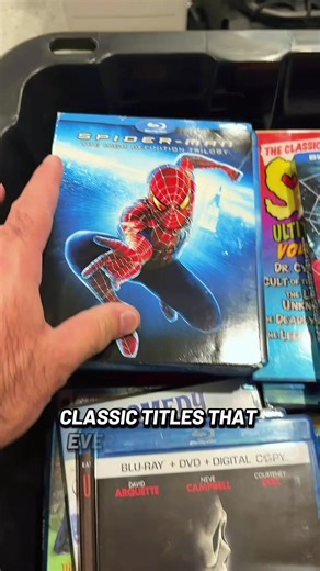 Blu Ray bin collection! Let’s see what we find! #dvd #bluray #collection