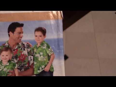 How to Sew an Aloha Hawaiian Shirt Simplicity 3852 part 1