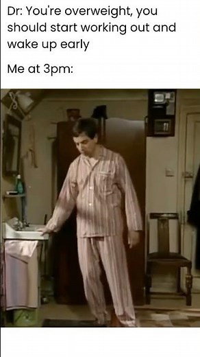 Mr bean can't be any more relatable