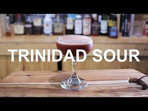 Trinidad Sour Cocktail Recipe - ANGOSTURA BITTERS!!