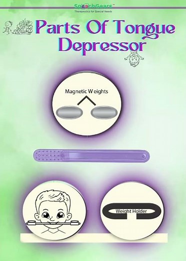 Tongue Exercise with Tongue Depressor | Speech Development