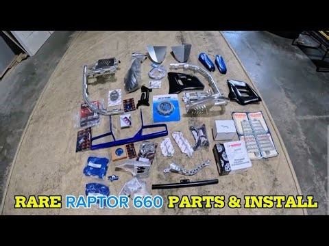 RARE PARTS FOUND!!! HUGE RAPTOR 660 PARTS UPDATE!!!