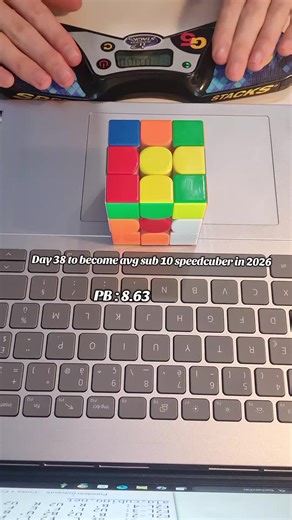 Day 38 of My Journey to Sub 10 Speedcubing