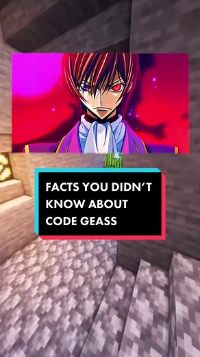 Facts you didn’t know about Code Geass 🤯 #anime #weeb #otaku #codegeass #didyouknow #foryou #fyp #viral