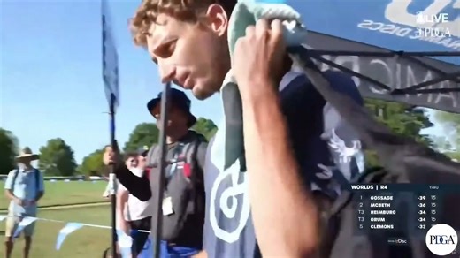 37K views · 1.6K reactions | Calvin Heimburg was ALL OVER baskets during round 4 at the Professional Disc Golf Association Worlds  | Disc Golf Pro Tour | Facebook