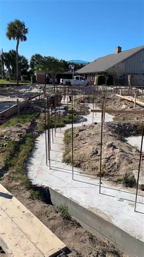 Solid, cured, and ready for the next phase. With the footers complete, we’re gearing up to start placing the ICF walls and bring this build to life. #ICFConstruction #ICFBuilder #FloridaConstruction #JacksonvilleBuilder #StAugustineBuilder #ICFHome #ConcreteFooters #FoundationWork #CoastalConstruction #BuildStrongBuildSmart #EnergyEfficientHomes #JaxConstruction #StAugustineConstruction #DurableDesign #StormReadyHomes | Build ICF Strong