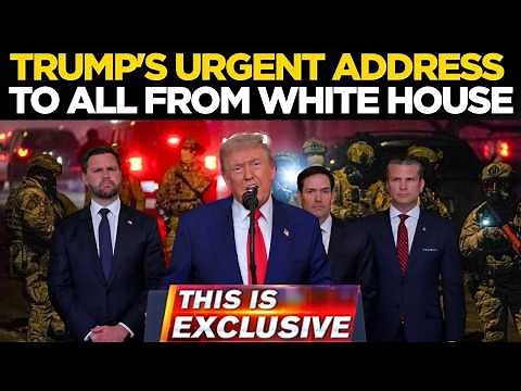 US News LIVE | Trump Shocks Entire Nation With Bombshell Announcement | Trump LIVE | White House