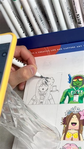 Roblox avatar #art in my sketchbook #robloxavatar follow and like to request