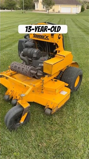 Paid off. 3300 hrs. Still prints money. #WrightStander #MowingLife #LawnCare #ZeroTurn #wright