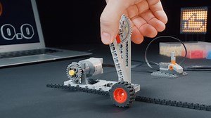Funny Mechanical Auto Clicker with LEGO Technic #lego #satisfying #diy | Dr. Engine