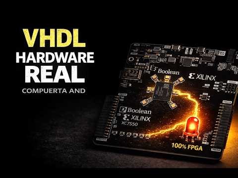 VHDL on FPGA from scratch | From code to real hardware (Spartan-7)