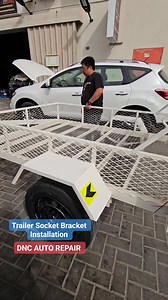 2.1K views · 29 reactions | Power and visibility in perfect sync! KilabzWorks delivers a solid trailer socket bracket and precise light installation for a safer, more reliable ride. Quality you can trust! #KilabzWorks #TrailerProject #LightInstallation #SocketBracket #BuiltToLast #DNCAutoRepair #dubai #uae | DNC Auto Repair LLC | Facebook