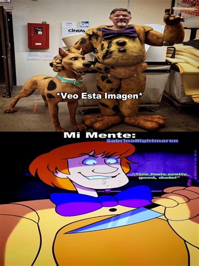 Shaggy y el Hombre Morado en FNAF: La Parodia