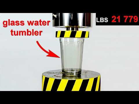 HYDRAULIC PRESS VS AMAZINGLY STRONG OBJECTS