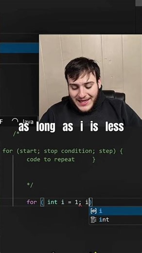 FOR LOOPS SYNTAX! #java #computerscience #fyp