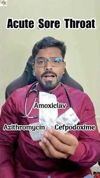 Which Antibiotic Should You Choose? | Amoxicillin vs Amoxiclav vs Azithromycin vs Cefpodoxime