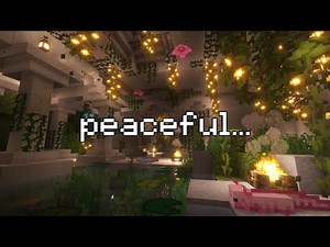 minecraft nostalgic music for peaceful sleep...(w/soft rain)