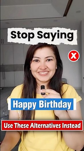 10 Better Ways to Say Happy Birthday 🎂 #englishspeaking #english