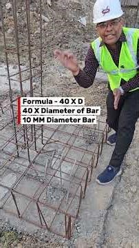 Is This Footing Right? | Pile Foundation Bar Connection Rules | 40D Formula Explained #civil