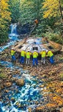 Abandoned UFO Found in a Hidden Forest… What Happened Here?