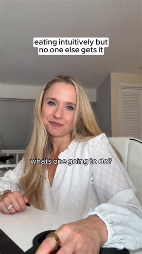 Bonnie, RD on Instagram: "Eating intuitively can sure look different in a world where food rules & dieting are the norm! DCR is a team of anti-diet, weight-neutral Registered Dietitians who help you rebuild trust with your body, make peace with food, break free of toxic food rules, and learn how to eat in a way that feels pleasant to you. It might look like little moments like these in this video.❤️ ultimately, it comes down to eating in a way that embodies self care. We accept insurance in 34 s