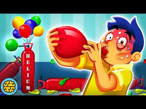 What If You Inhaled 100 Helium Balloons
