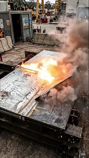 Explosive welding #production #welding #engineering #mechanical #manufacturing