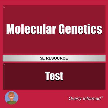 Molecular Genetics Assessment | Unit Test & Quiz | Study Guide