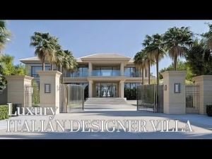 Inside a ULTRA LUXURY Italian Designer Villa - Palm Jumeirah, Dubai