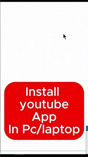 How To Install YouTube App In Pc Or Laptop In 2024 for windows10/11 new update #windows #computer