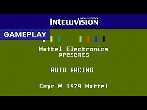 Auto Racing (Intellivision) - Gameplay Clip [HD] | RetroGameUp